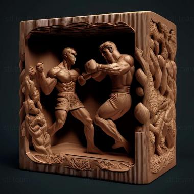 3D model Real Boxing game (STL)
